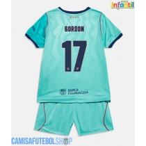 Camisa de time de futebol Barcelona Anthony Gordon #17 Replicas 3º Equipamento Infantil 2026-27 Manga Curta (+ Calças curtas)